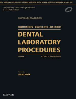 DENTAL LABORATORY PROCEDURES, First South Asia Edition (3 Vol set) de Sanjna Nayar