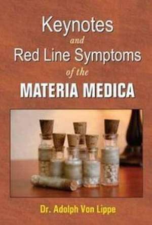 Keynotes & Redline Symptoms of Materia Medica de Adolph von Lippe