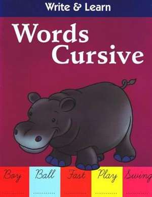 Words Cursive de B Jain Publishing