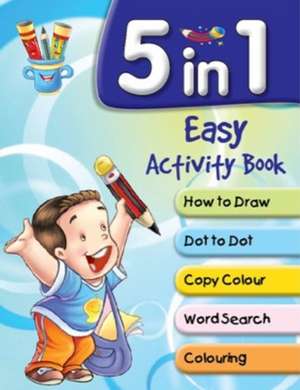 5 in 1 Easy Activity Book de Pegasus