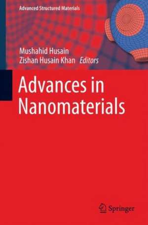 Advances in Nanomaterials de Mushahid Husain