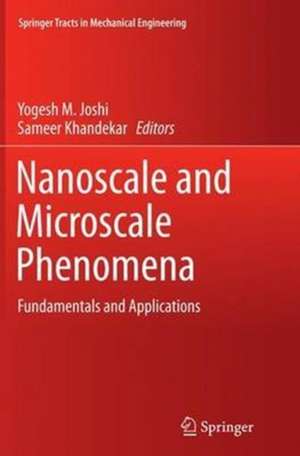 Nanoscale and Microscale Phenomena: Fundamentals and Applications de Yogesh M. Joshi