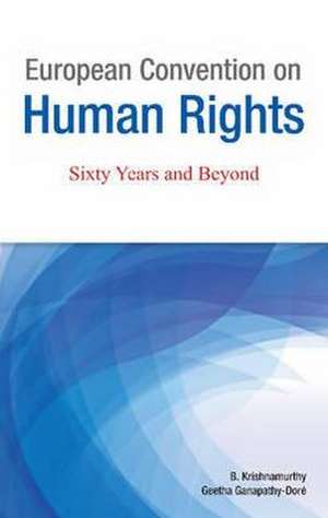 European Convention on Human Rights de B Krishnamurthy