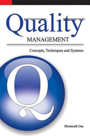 Quality Management de Bholanath Das