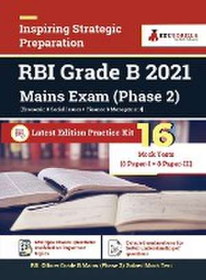 RBI Grade B Officer's Phase 2 (Mains) Exam 2023 (English Edition) - 16 Mock Tests (Paper I and III) (1000 Solved Objective Questions) with Free Access to Online Tests de Edugorilla Prep Experts