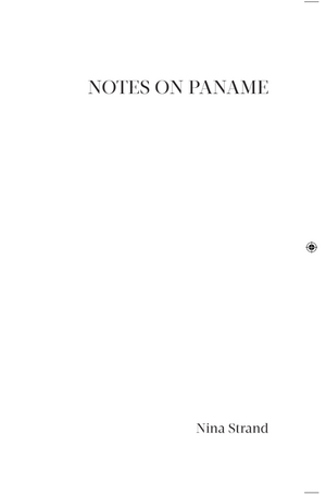 Notes on Paname de Nina Strand