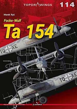 Focke-Wulf Ta 154 de Marek Rys