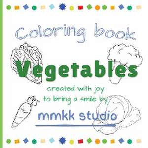 Vegetables Coloring book de Mmkk Studio