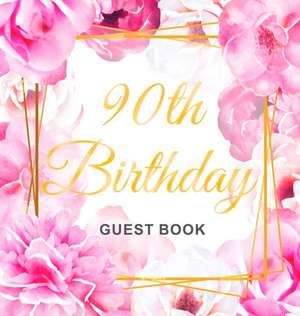 90th Birthday Guest Book de Luis Lukesun