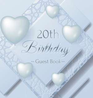 20th Birthday Guest Book de Luis Lukesun