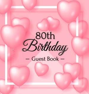 80th Birthday Guest Book de Luis Lukesun