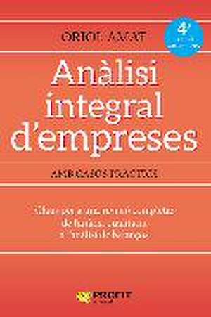 Anàlisi integral d'empreses : claus per a una revisió completa : des de l'anàlisi qualitativa a l'anàlisi de balanços de Oriol Amat