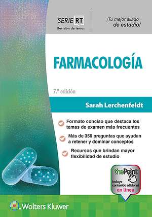 Serie RT. Farmacología de Sarah Lerchenfeldt