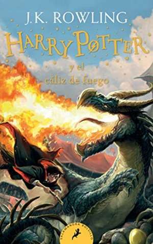 Harry Potter 4 y el cáliz de fuego de J. K. Rowling