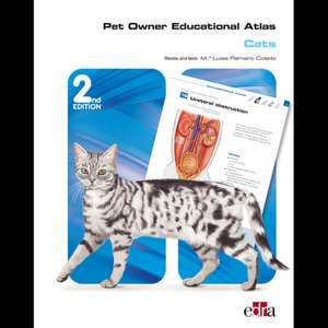 Pet Owner Educational Atlas: Cats -2nd edition de Grupo Asis Biomedia S. L.