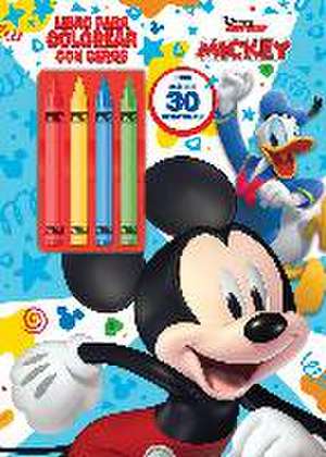 Mickey. Libro para colorear con ceras