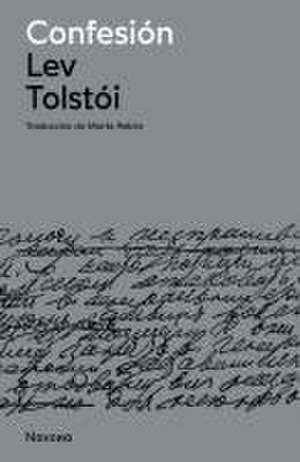 Confesion de Lev Tolstoi