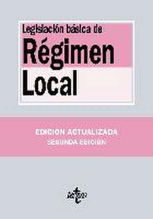 Legislación de régimen local de Editorial Tecnos