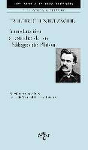 Introducción al estudio de los "Diálogos" de Platón de Friedrich Nietzsche