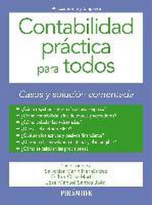 Contabilidad práctica para todos : casos y solución comentada de Salvador Marín Hernández