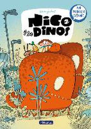 Nico Y Los Dinos: Mi Primer Cómic / Nico and the Dinos: My First Comic de Òscar Julve