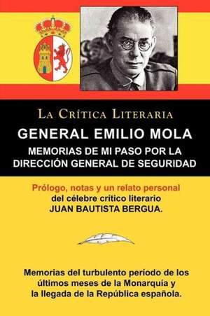 General Emilio Mola de General Emilio Mola Vidal