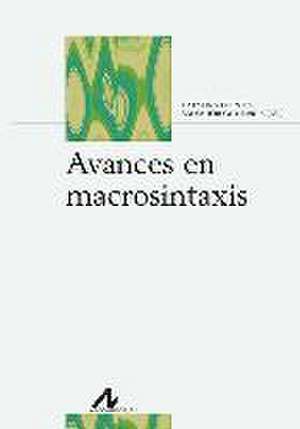 Avances en macrosintaxis de Salvador . . . [et al. Gutiérrez Ordóñez