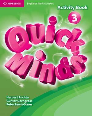 Quick Minds Level 3 Activity Book Spanish Edition de Herbert Puchta