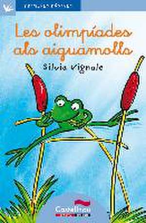 Les olimpíades als aiguamolls (letra cursiva) de Silvia Vignale