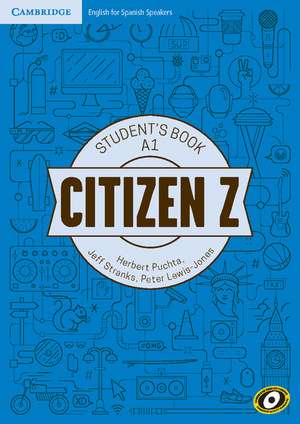 Citizen Z A1 Student's Book with Augmented Reality de Herbert Puchta