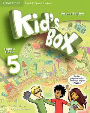 Kid's Box Level 5 Pupil's Book English for Spanish Speakers de Caroline Nixon