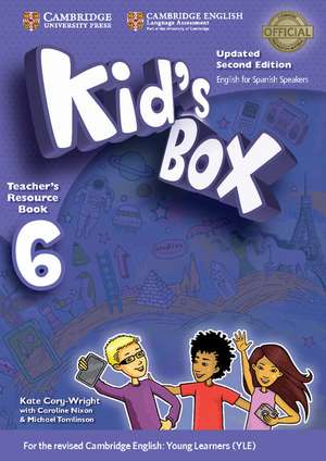 Kid's Box Level 6 Teacher's Resource Book with Audio CDs (2) Updated English for Spanish Speakers de Kate Cory-Wright