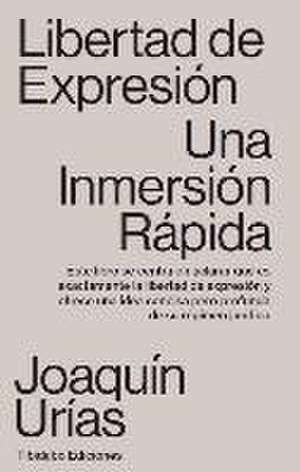 Libertad de expresión. Una inmersión rápida