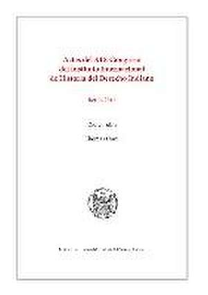 Actas del XIX Congreso del Instituto Internacional de Historia del Derecho Indiano : celebrado del 29 de agosto al 2 de septiembre de 2016, en Berlín de Instituto Internacional de Historia del Derecho Indiano. Congreso