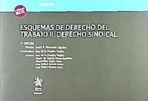 Esquemas de derecho del trabajo II : derecho sindical de Jesús R. Mercader Uguina