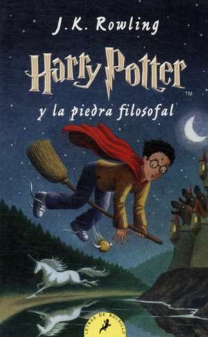 Harry Potter 1 y la piedra filosofal de J. K. Rowling