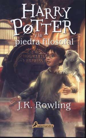 Harry Potter 1 y la piedra filosofal de J. K. Rowling