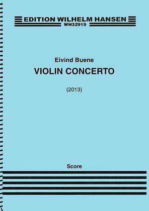 Violin Concerto: For Violin and Orchestra Score de Eivind Buene