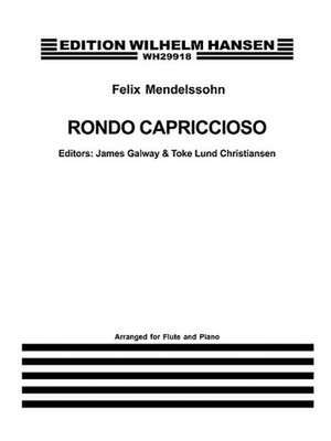 Rondo Capriccioso: For Flute de Felix Mendelssohn