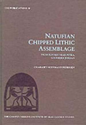 Natufian Chipped Lithic Assemblage de Charlott Hoffman Pedersen