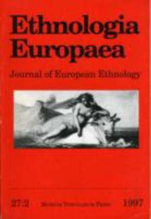 Journal European Ethnology de Bjarne Stoklun