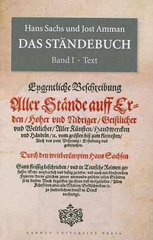 Das Standebuch de Hans Sachs