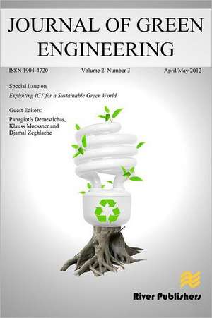 Journal of Green Engineering Vol. 2 No. 3: A Revised Edition de Dina Simunic