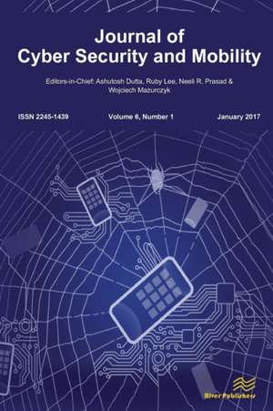 Journal of Cyber Security and Mobility (6-1) de Ashutosh Dutta