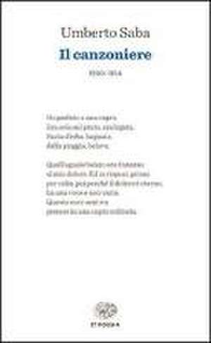 Saba, U: Canzoniere