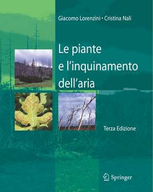 Le piante e l'inquinamento dell'aria de Giacomo Lorenzini