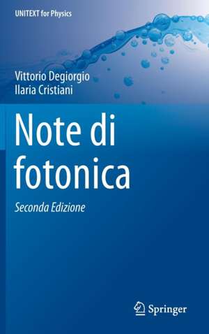 Note di fotonica de Vittorio Degiorgio