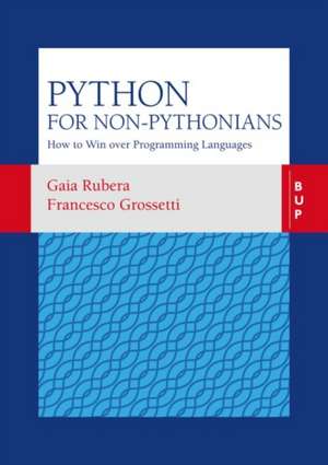 Python for Non-Pythonians de Francesco Grossetti
