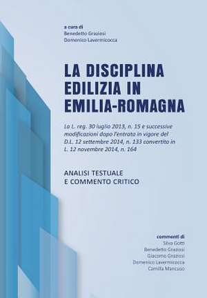 La disciplina edilizia in Emilia-Romagna de Lavermicocca D. Graziosi Benedetto