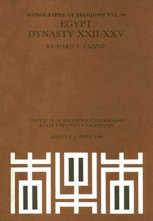 Egypt, Dynasty XXII-XXV de Fazzini